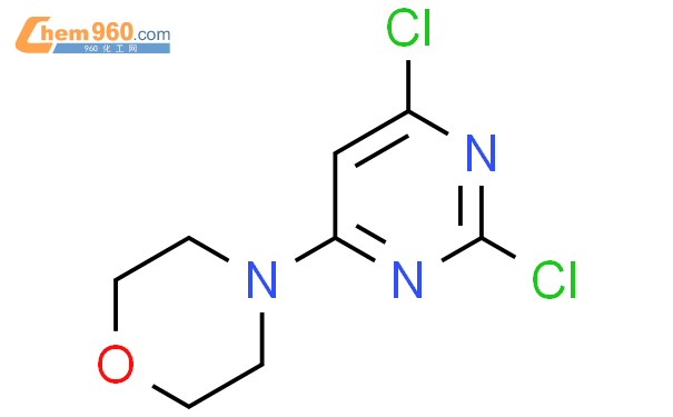 2,6-二氯-4-(4-吗啉基)嘧啶结构式图片|52127-83-0结构式图片