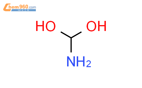 52435-79-7,Methanediol, amino-化学式、结构式、分子式、mol、smiles – 960化工网