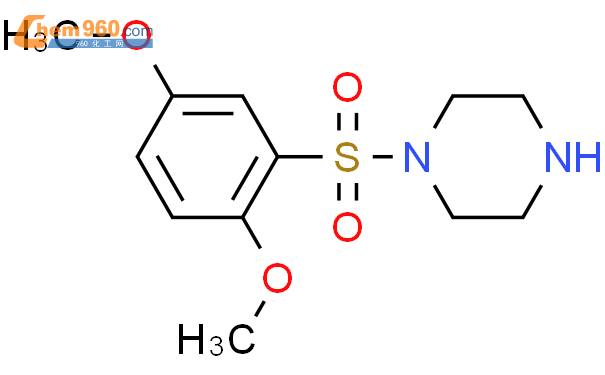 1-(2,5-二甲氧苯基)磺酰基哌嗪
