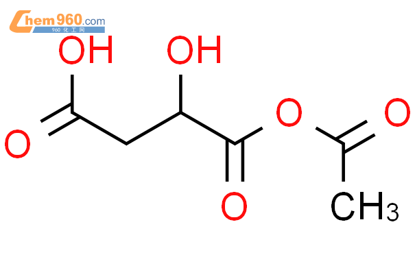 O-乙醯蘋果酸结构式图片|52485-05-9结构式图片