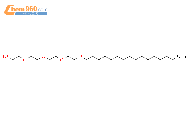 聚氧乙烯十六烷基(4)醚结构式图片|5274-63-5结构式图片