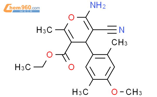 Ethyl Amino Cyano Methoxy Dimethylphenyl