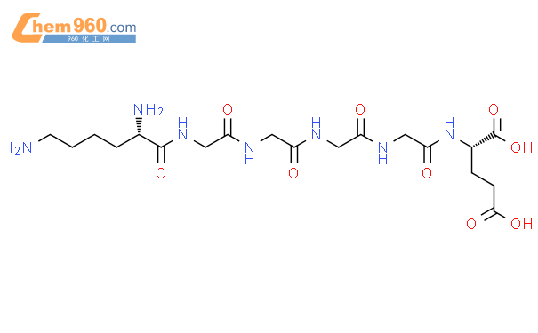 528838-51-9,L-Glutamic acid, L-lysylglycylglycylglycylglycyl-化学式、结构式、分子 ...