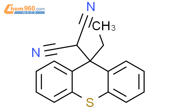 52962 57 9 Propanedinitrile 2 9 Ethyl 9h Thioxanthen 9 Yl Cas号 52962 57 9 Propanedinitrile 2