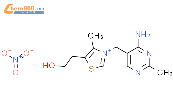 硝酸硫胺结构式图片|532-43-4结构式图片