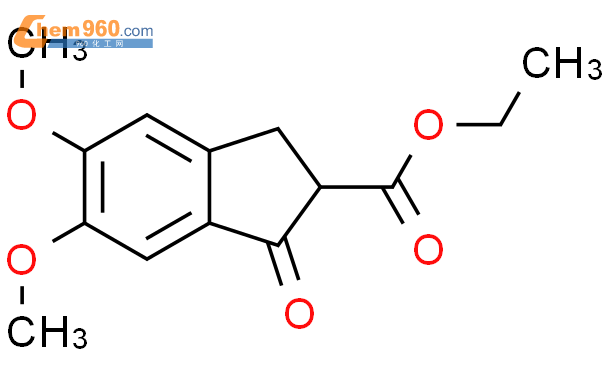 5,6-二甲氧基-1-茚酮-2-羧酸乙酯