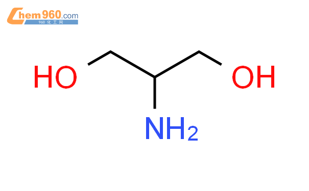 2-氨基-1,3-丙二醇结构式图片|534-03-2结构式图片