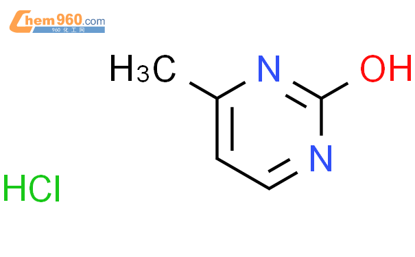 2-羟基-4-甲基嘧啶盐酸盐结构式图片|5348-51-6结构式图片