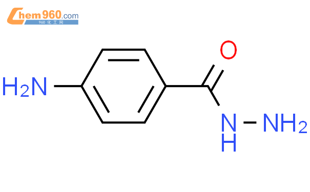 对氨基苯甲酰肼结构式图片|5351-17-7结构式图片