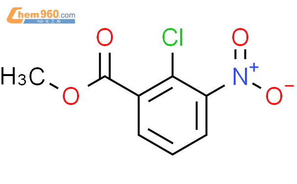 甲基2-氯-3-硝基苯甲酸酯结构式图片|53553-14-3结构式图片
