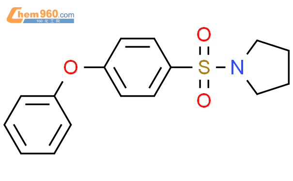 1-(4-phenoxyphenyl)sulfonylpyrrolidine