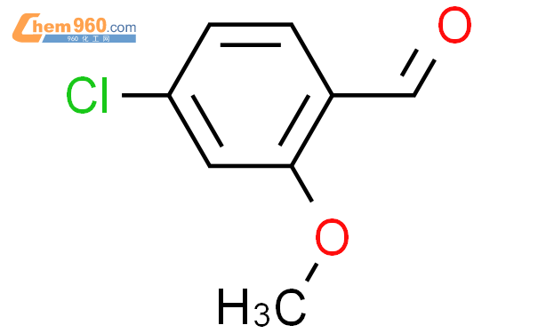 4-氯-2-甲氧基苯甲醛结构式图片|53581-86-5结构式图片
