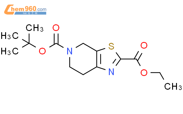 2-Ethyl 5-(2-methyl-2-propanyl) 6,7-dihydro[1,3]thiazolo[5,4-c]py ridine-2,5(4H)-dicarboxylate