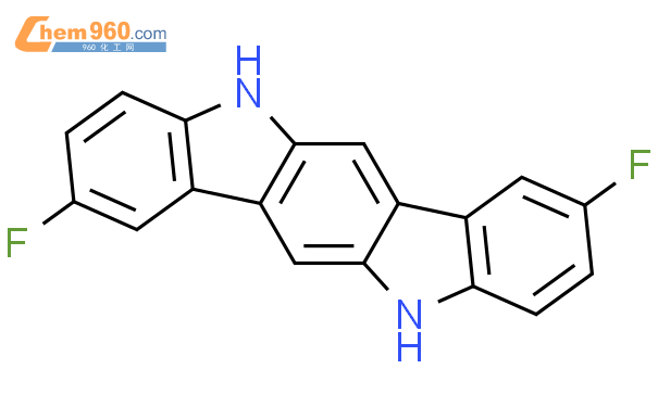 536757-95-6_Indolo[3,2-b]carbazole, 2,8-difluoro-5,11-dihydro-CAS号 ...