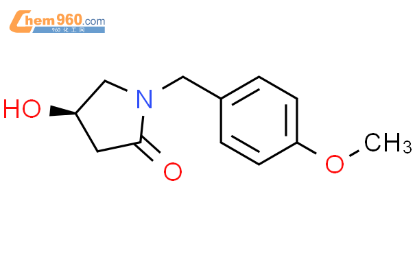 536976-90-6_2-Pyrrolidinone, 4-hydroxy-1-[(4-methoxyphenyl)methyl ...