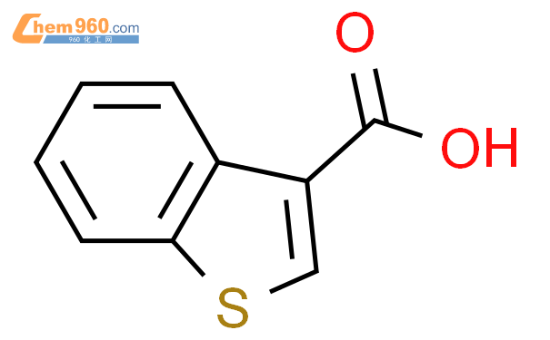 1-苯并噻吩-3-羧酸结构式图片|5381-25-9结构式图片