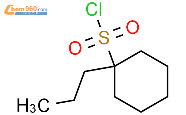 538325-90-5,Cyclohexanesulfonyl chloride, propyl-化学式、结构式、分子式、mol、smiles ...