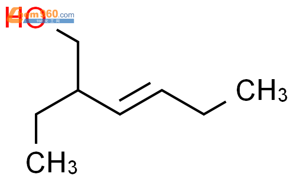 2-乙基-3-己烯-1-醇结构式图片|53907-73-6结构式图片
