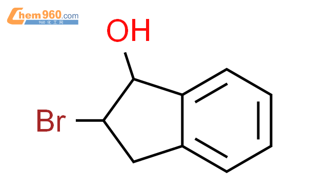 2-溴-1-茚醇结构式图片|5400-80-6结构式图片