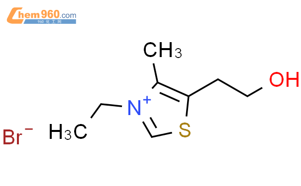 3-乙基-5-(2-羟乙基)-4-甲基噻唑溴化物结构式图片|54016-70-5结构式图片