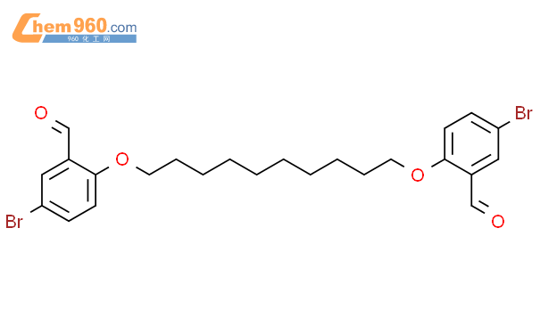 5-bromo-2-[10-(4-bromo-2-formylphenoxy)decoxy]benzaldehyde