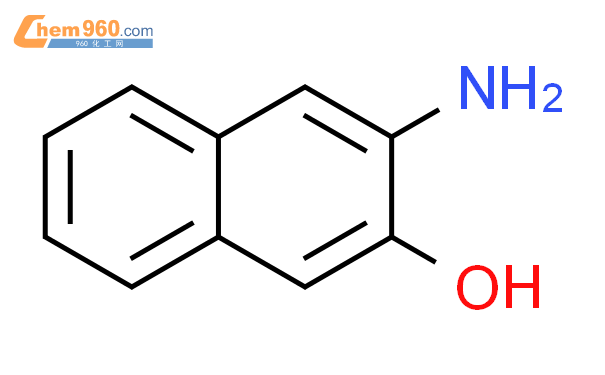 3-氨基-2-萘酚结构式图片|5417-63-0结构式图片