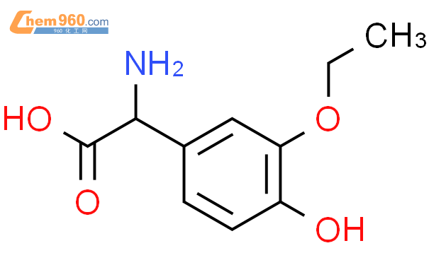 氨基-(4-羟基-3-乙氧基-苯基)-乙酸