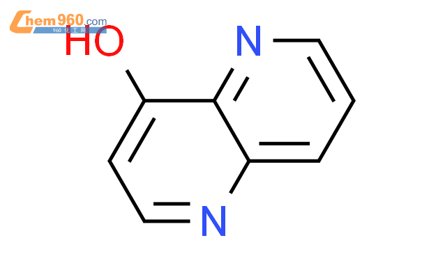 4-羟基-1,5-萘啶结构式图片|5423-54-1结构式图片