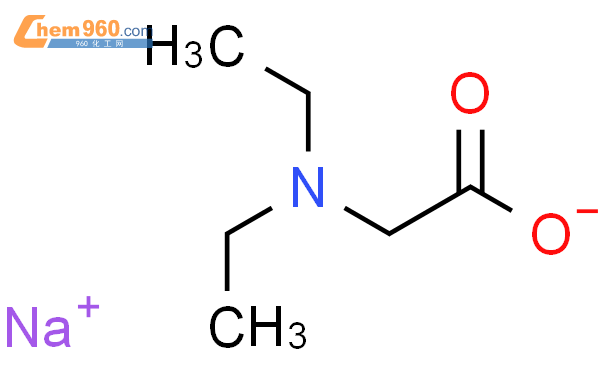 N,N-二乙基甘氨酸钠盐结构式图片|5426-55-1结构式图片