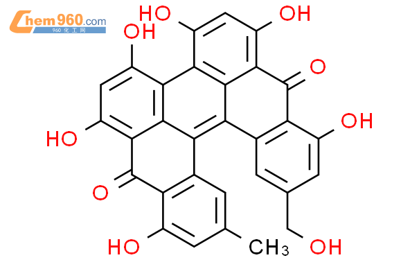Dibenzo[a,o]perylene-7,16-dione,1,3,4,6,8,15-hexahydroxy-10-(hydroxymethyl)-13-methyl-