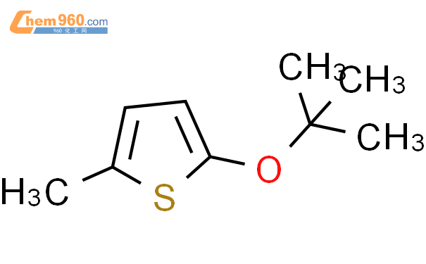 54461 04 02 11 二甲基乙氧基 5 甲基噻吩化学式、结构式、分子式、mol 960化工网 