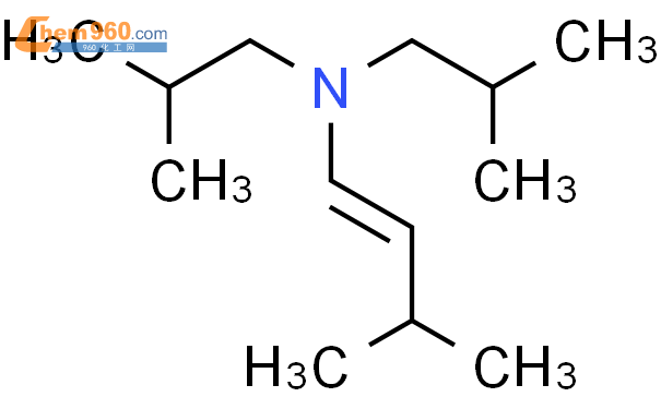 54468-06-3,1-BUTEN-1-AMINE, 3-METHYL-N,N-BIS(2-METHYLPROPYL)-化学式、结构式、分子 ...