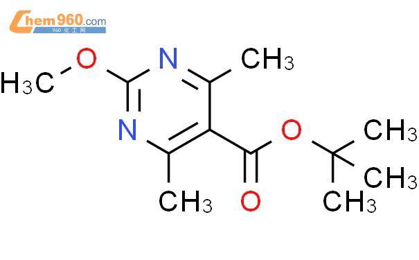 2-甲氧基-4,6-二甲基嘧啶-5-羧酸叔丁酯