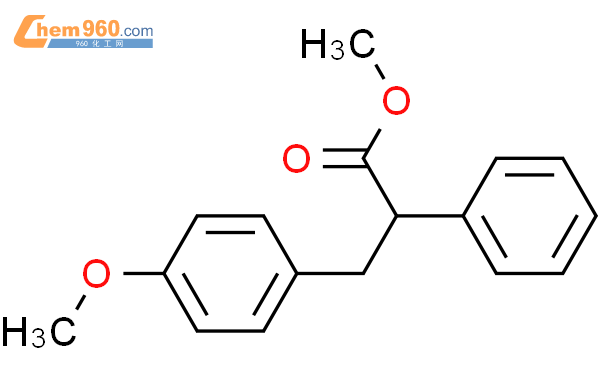 5448 41 9 Benzenepropanoic acid 4 methoxy a phenyl methyl ester化学式结构