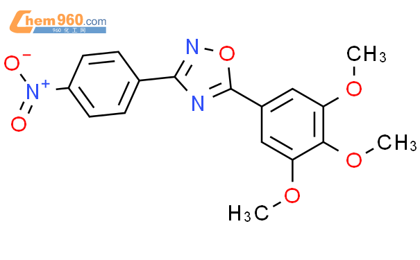 54608-85-4-1-2-4-oxadiazole-3-4-nitrophenyl-5-3-4-5