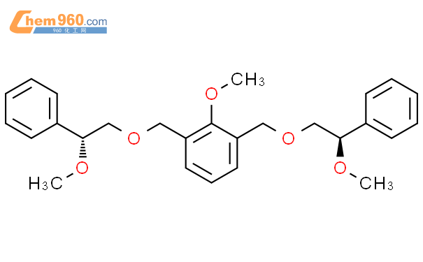 548485-31-0,Benzene, 2-methoxy-1,3-bis[[(2R)-2-methoxy-2-phenylethoxy ...