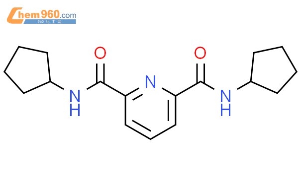 548782-63-4_N,N'-dicyclopentylpyridine-2,6-dicarboxamideCAS号:548782-63 ...