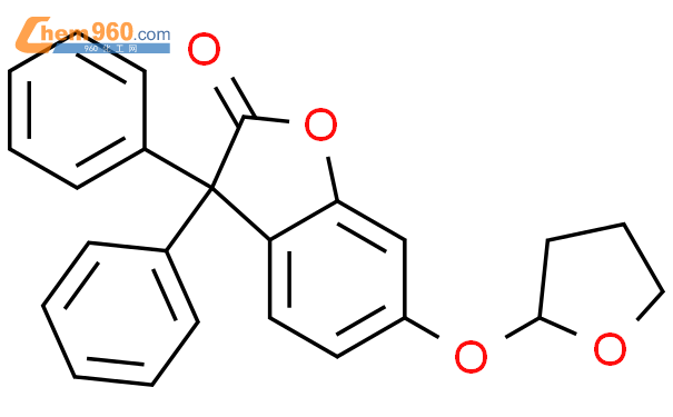 549502 11 6 2 3H Benzofuranone 3 3 diphenyl 6 tetrahydro 2 furanyl 549502-11-6-2-3h-benzofuranone-3-3-diphenyl-6-tetrahydro-2-furanyl