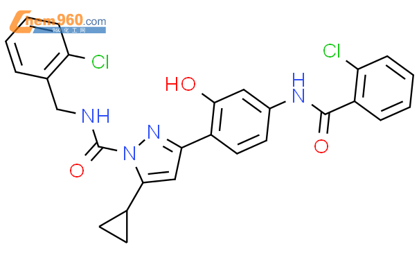 H Pyrazole Carboxamide Chlorobenzoyl Amino