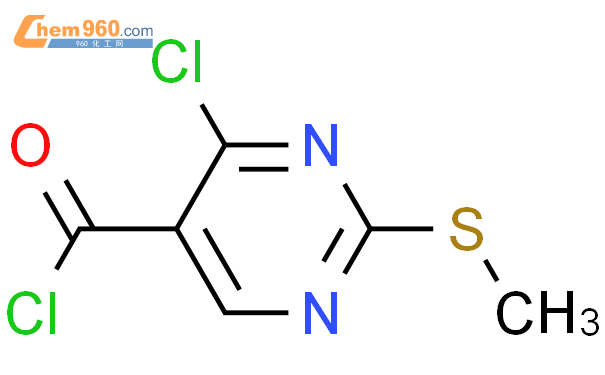 4-氯-2-甲巯基嘧啶-5-甲酰氯