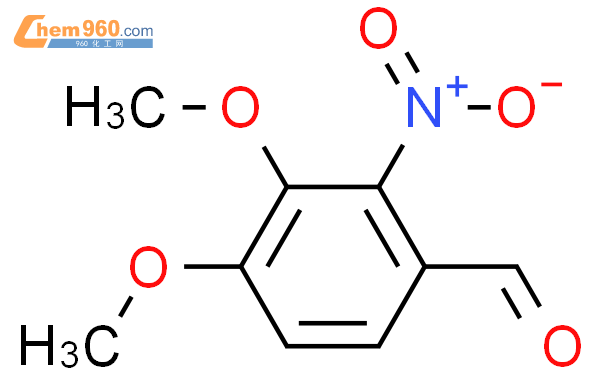3,4-二甲氧基-2-硝基苯甲醛