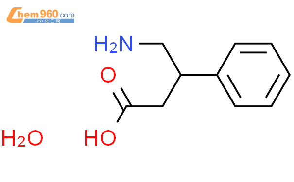 4-Amino-3-phenylbutanoic acid hydrate (1:1)