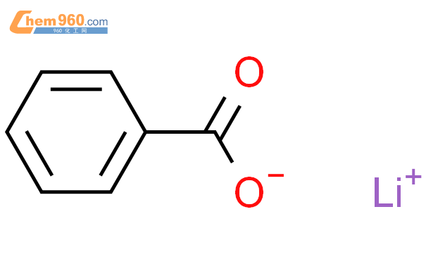 苯甲酸锂结构式图片|553-54-8结构式图片
