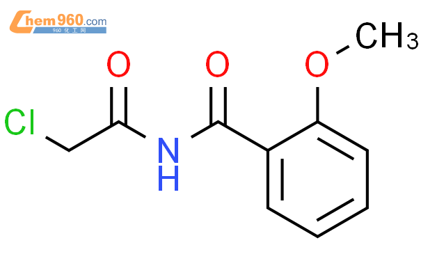 n-(2-氯乙酰基)-2-甲氧基-苯甲酰胺结构式图片|554423-67-5结构式图片