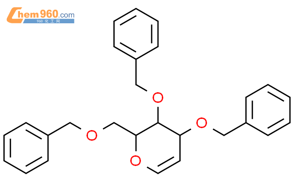 3,4,6-三苄氧基-D-葡萄烯糖结构式图片|55628-54-1结构式图片