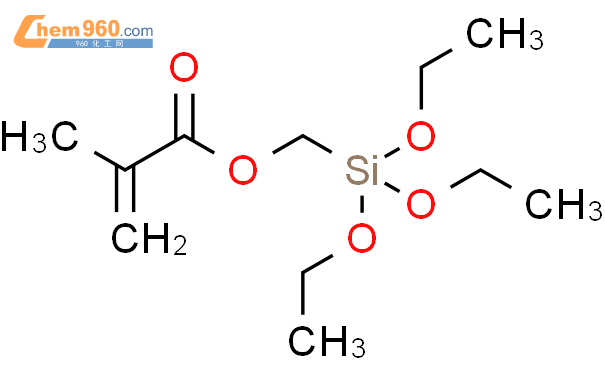 甲基丙烯酰氧基甲基三乙氧基硅烷结构式图片|5577-72-0结构式图片