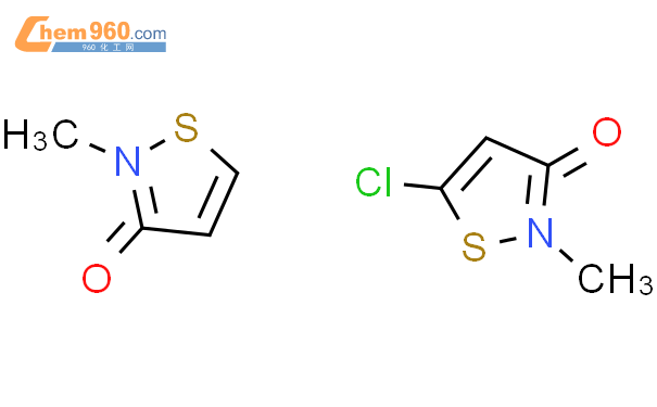 异噻唑啉酮结构式图片|55965-84-9结构式图片