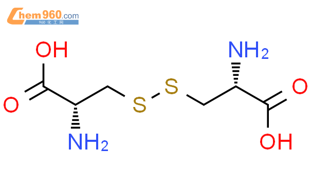 L-胱氨酸结构式图片|56-89-3结构式图片