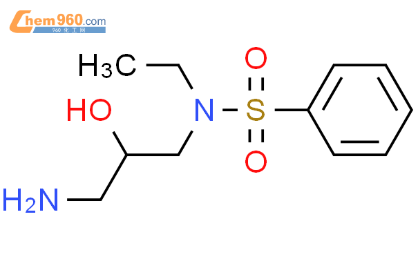 56160 81 7 Benzenesulfonamide N 3 amino 2 hydroxypropyl N ethyl CAS号 56160 81 7