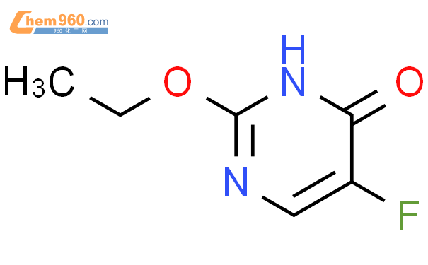 2-乙氧基-5-氟尿嘧啶结构式图片|56177-80-1结构式图片